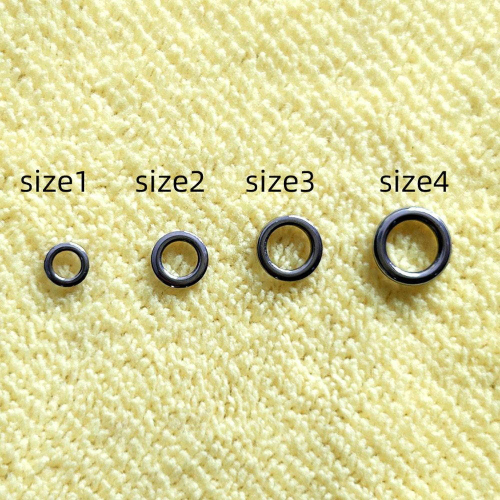 Fishing Equipment Used - DNDYUJU 50 pz Pesca Anello Solido