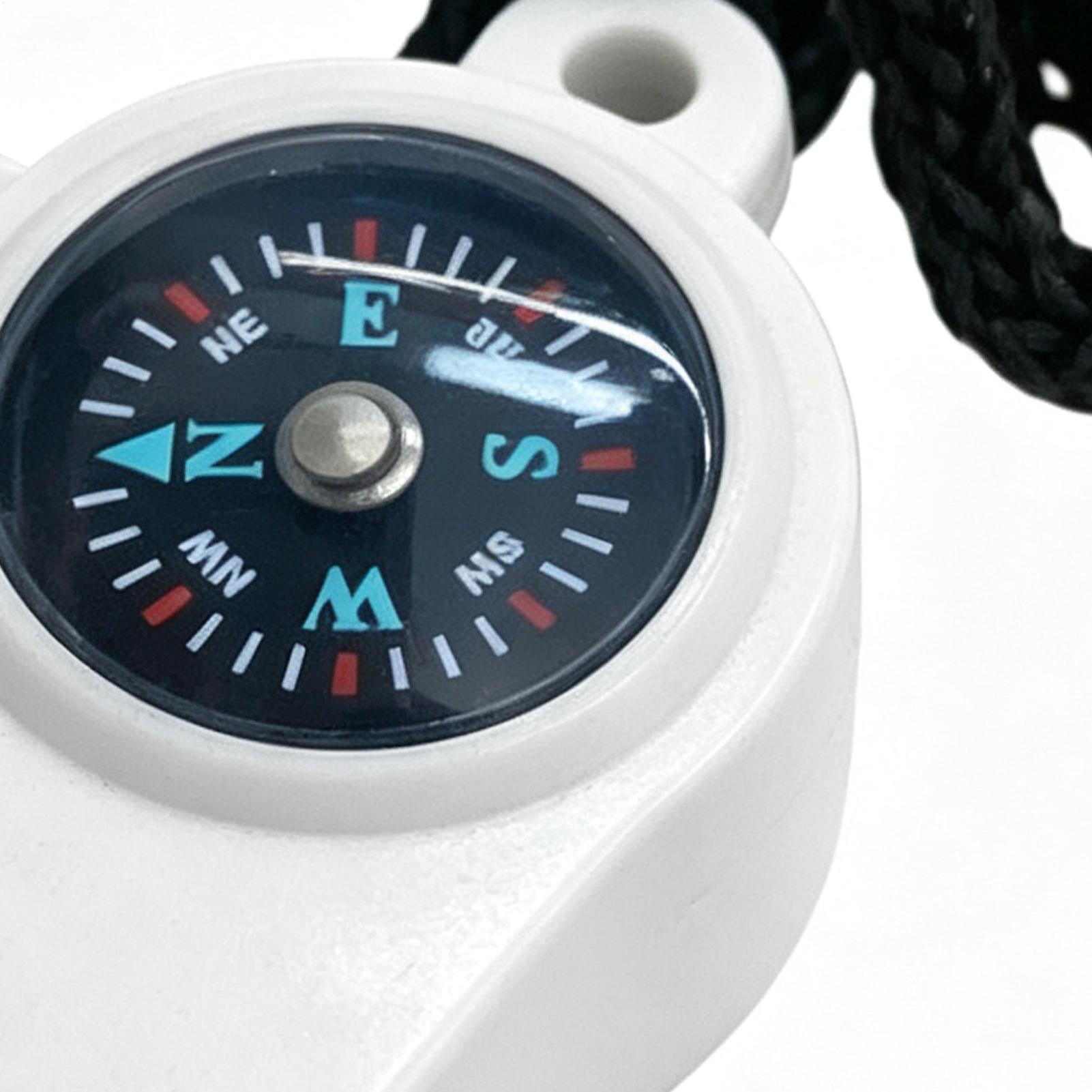 Fishing Gear - Fischietto di sicurezza multifunzionale, impermeabile, con