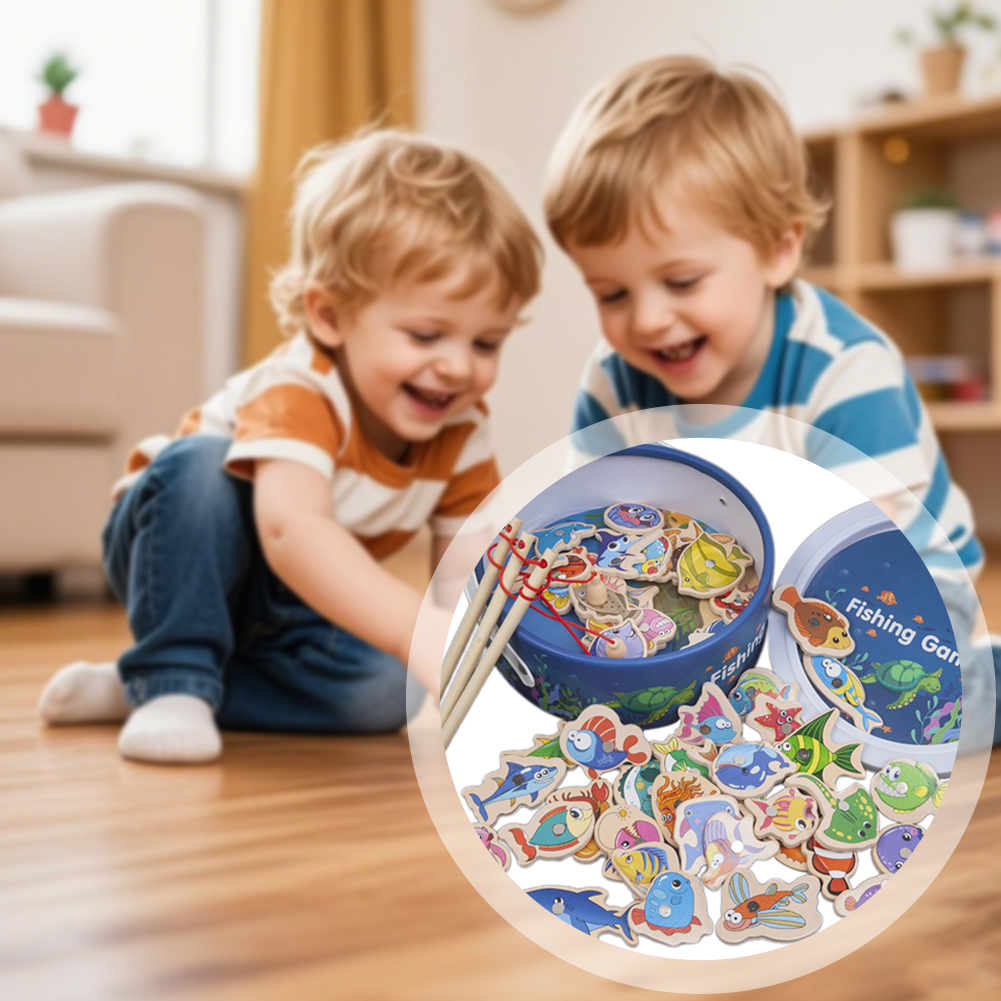 Fishing Equipment For 6 Year Old - Giocattolo educativo con stelo per 3