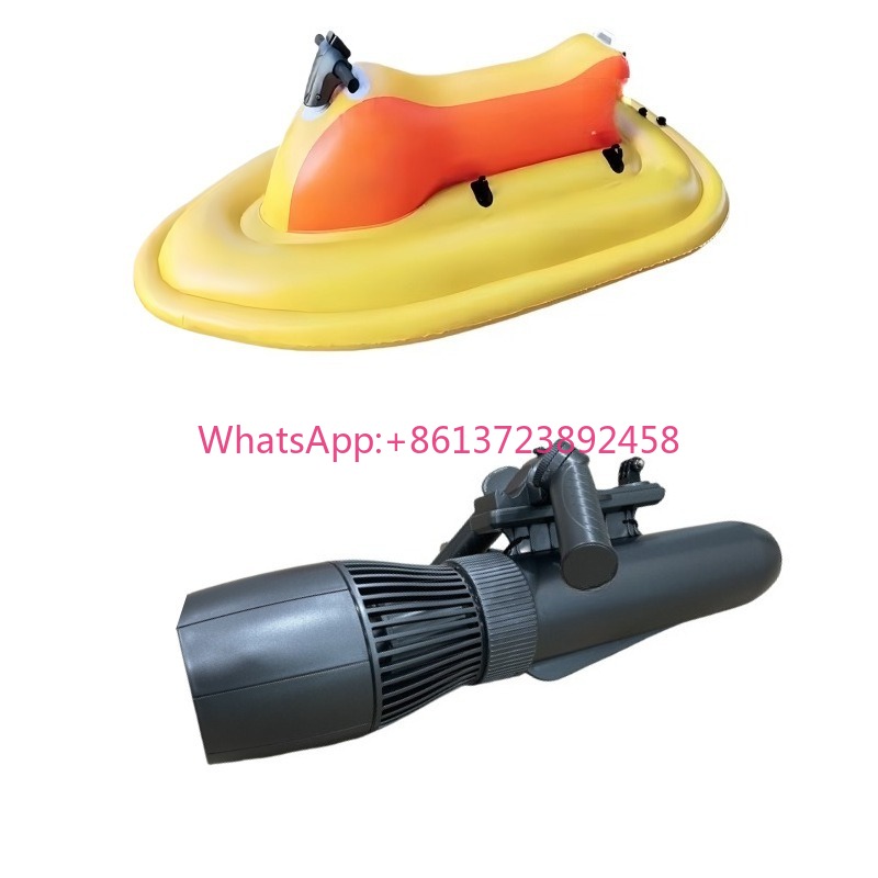 Jetski Fishing Equipment - Moto d'acqua elettrica gonfiabile, dotata di
