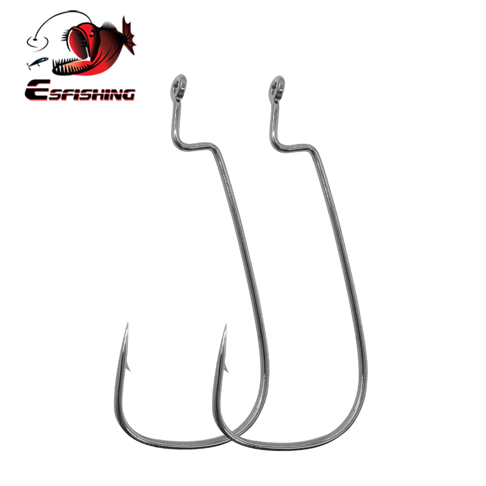 Fishing Equipment Ebay - ESFISHING Gancio offset a pancia stretta