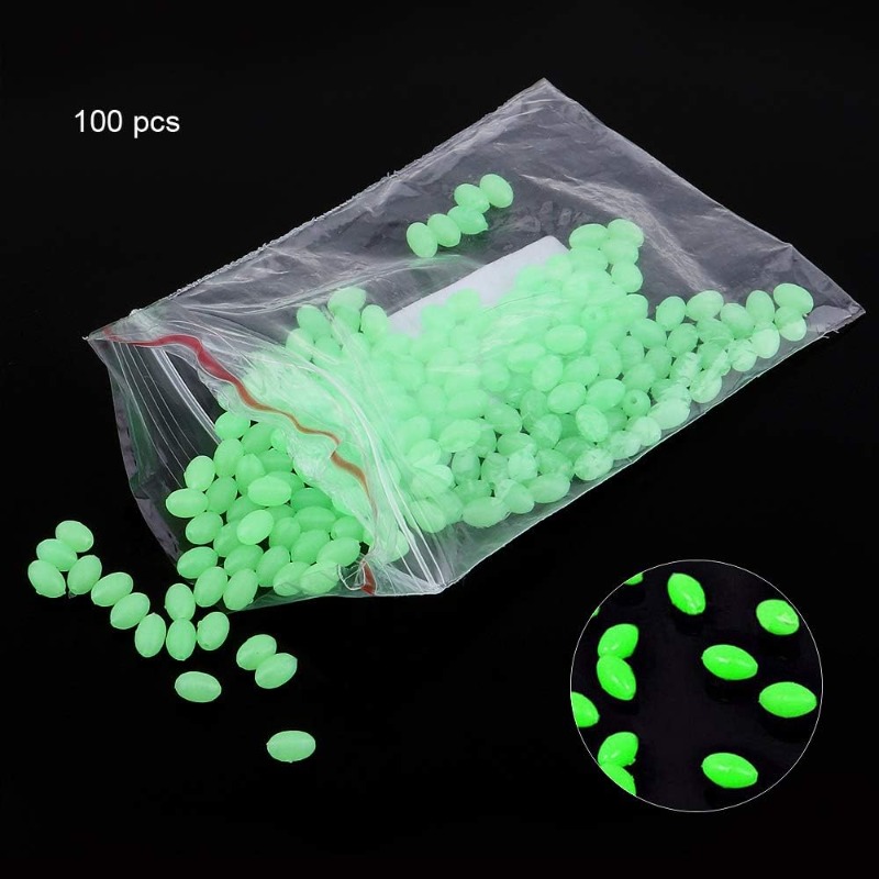 100 pz/lotto Ovale Notte Lumin - Fishing Equipment Used recensione e prezzo