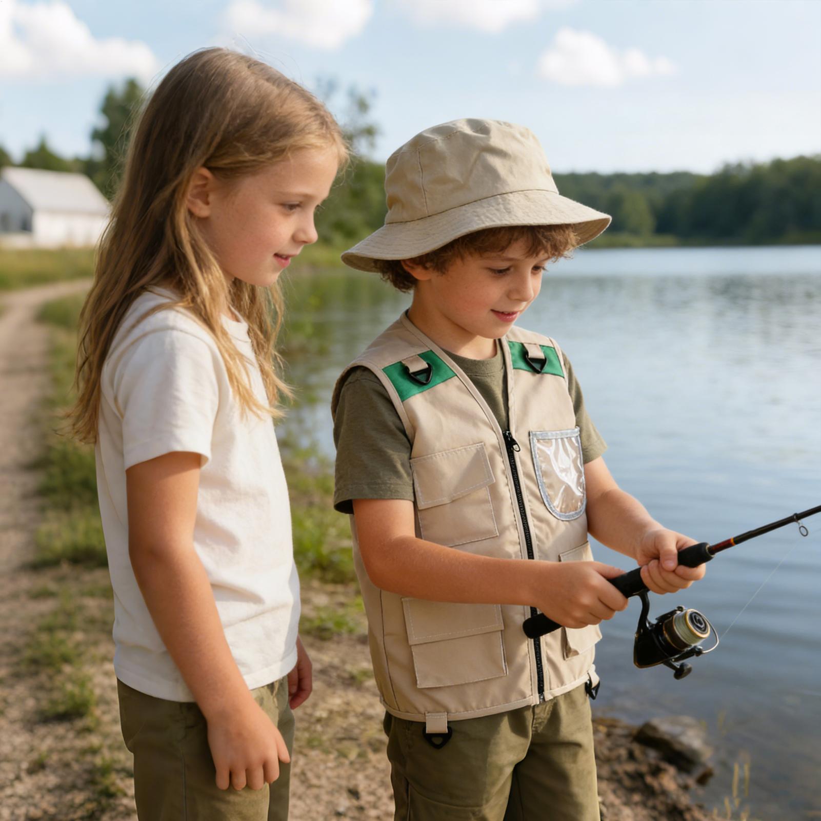 Gilet da Safari per Bambini co - Fishing Equipment For 6 Year Old recensione e prezzo