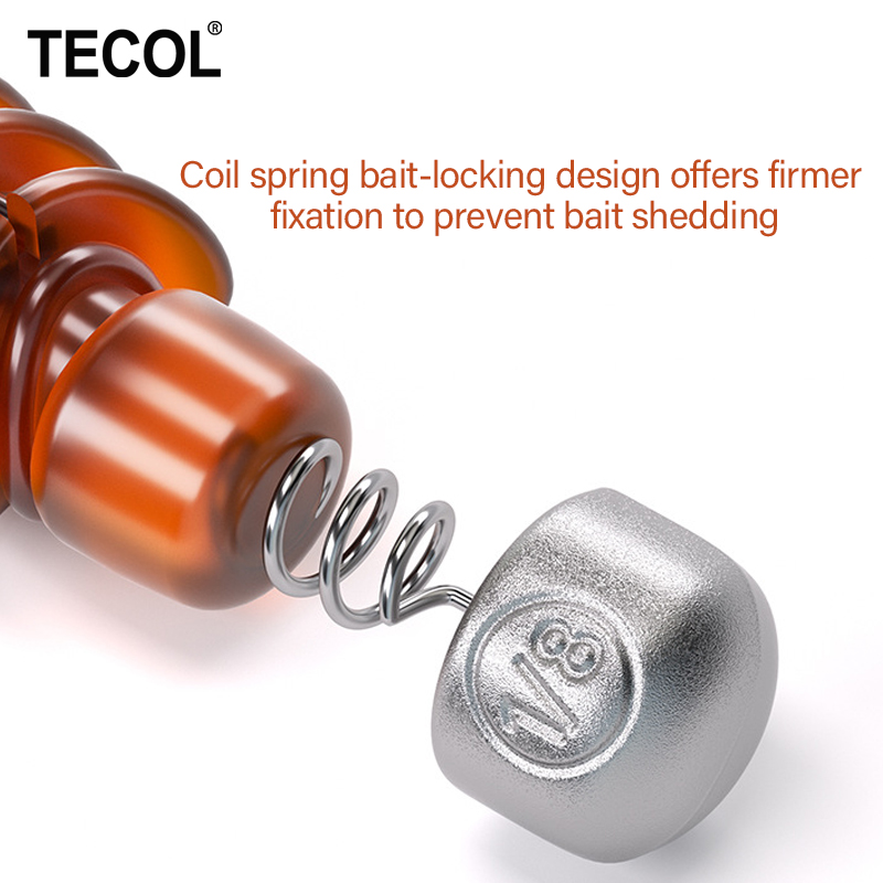 Piombo a molla a spirale TECOL - Fishing Equipment Used recensione e prezzo