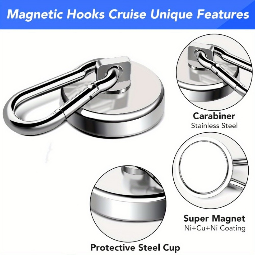 1/2 Pezzi Ganci Magnetici Ultr - Fishing Swivel Connector recensione e prezzo