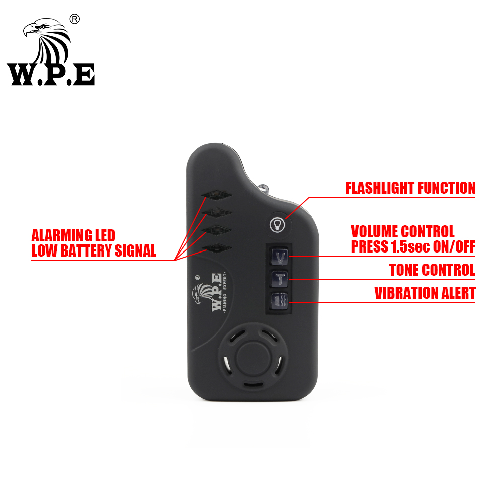 W.P.E 4 + 1 Set di allarmi per - Fishing Equipment Ebay recensione e prezzo