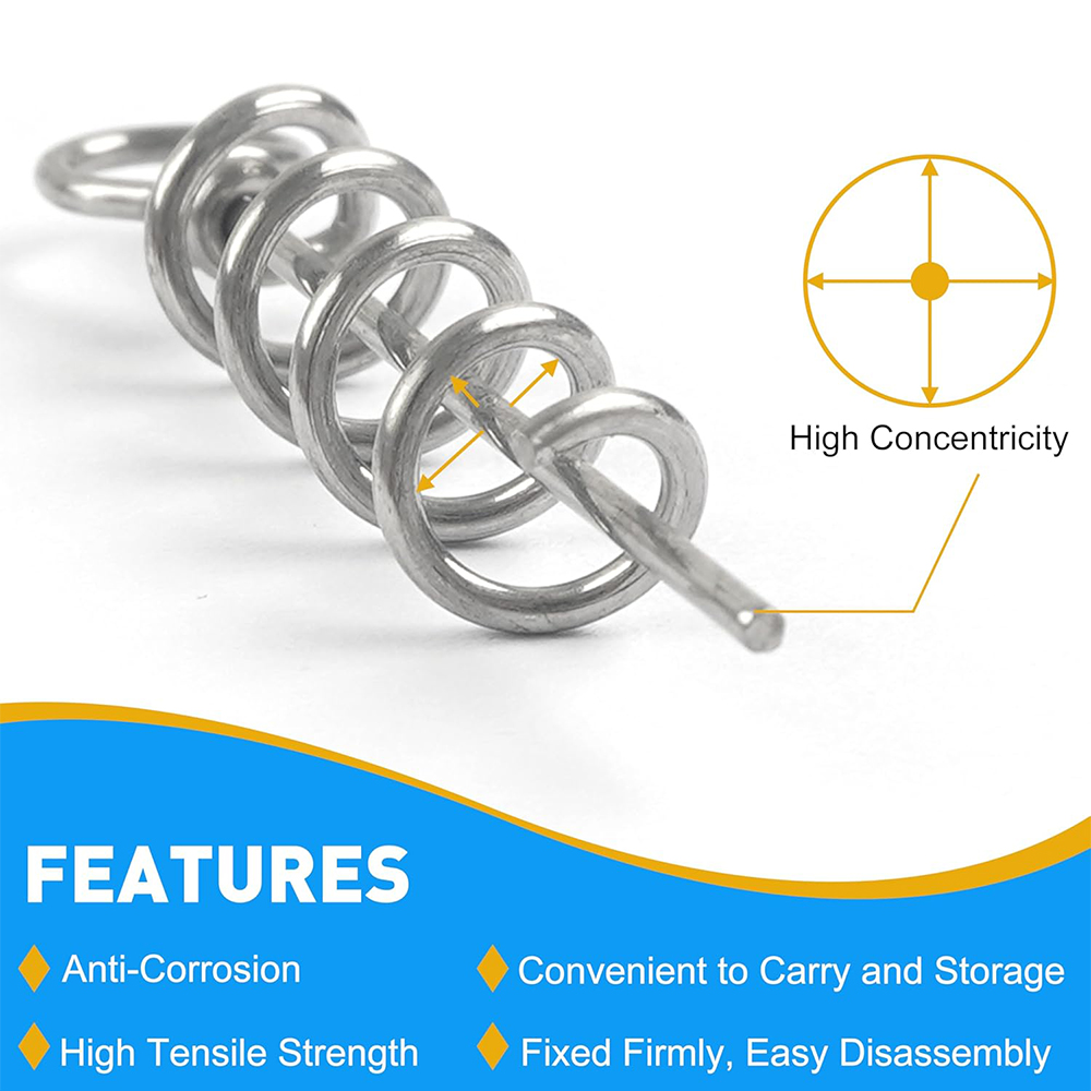 50 pz Primavera Twist Lock Pes - Fishing Equipment Used recensione e prezzo