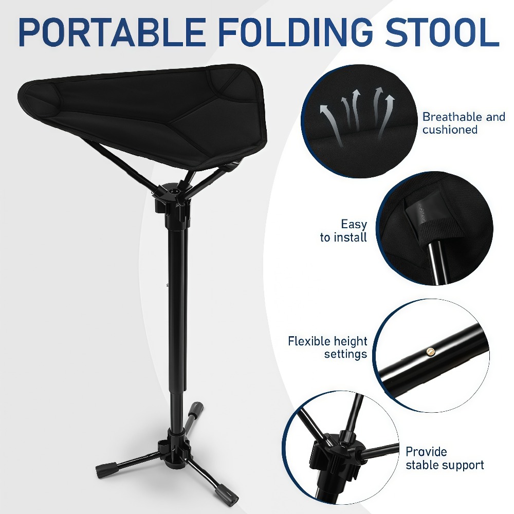 Sedia Pieghevole Portatile con - Fishing Equipment And Gear recensione e prezzo