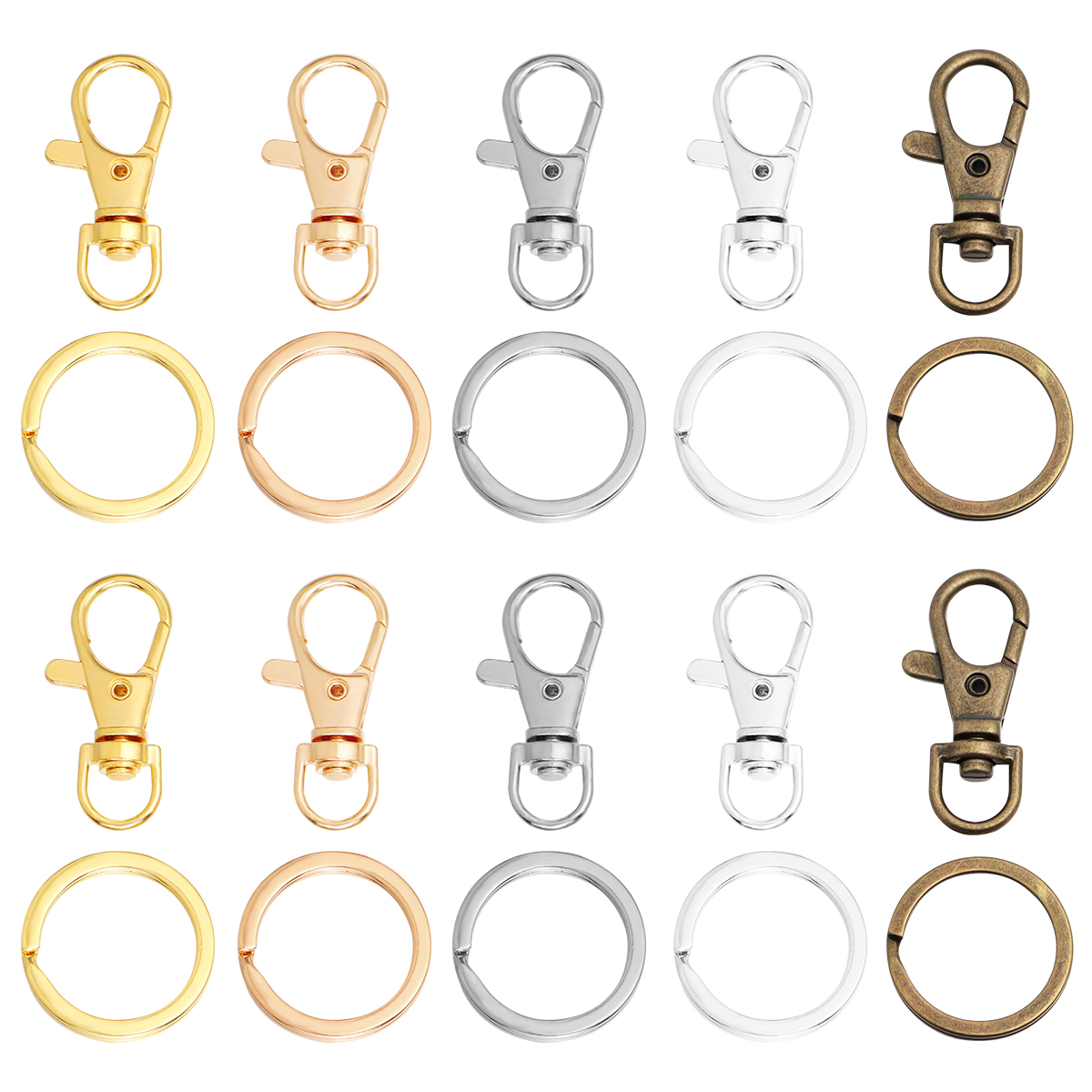 10 Set di Ganci Girevoli a Mos - Fishing Swivel Connector recensione e prezzo